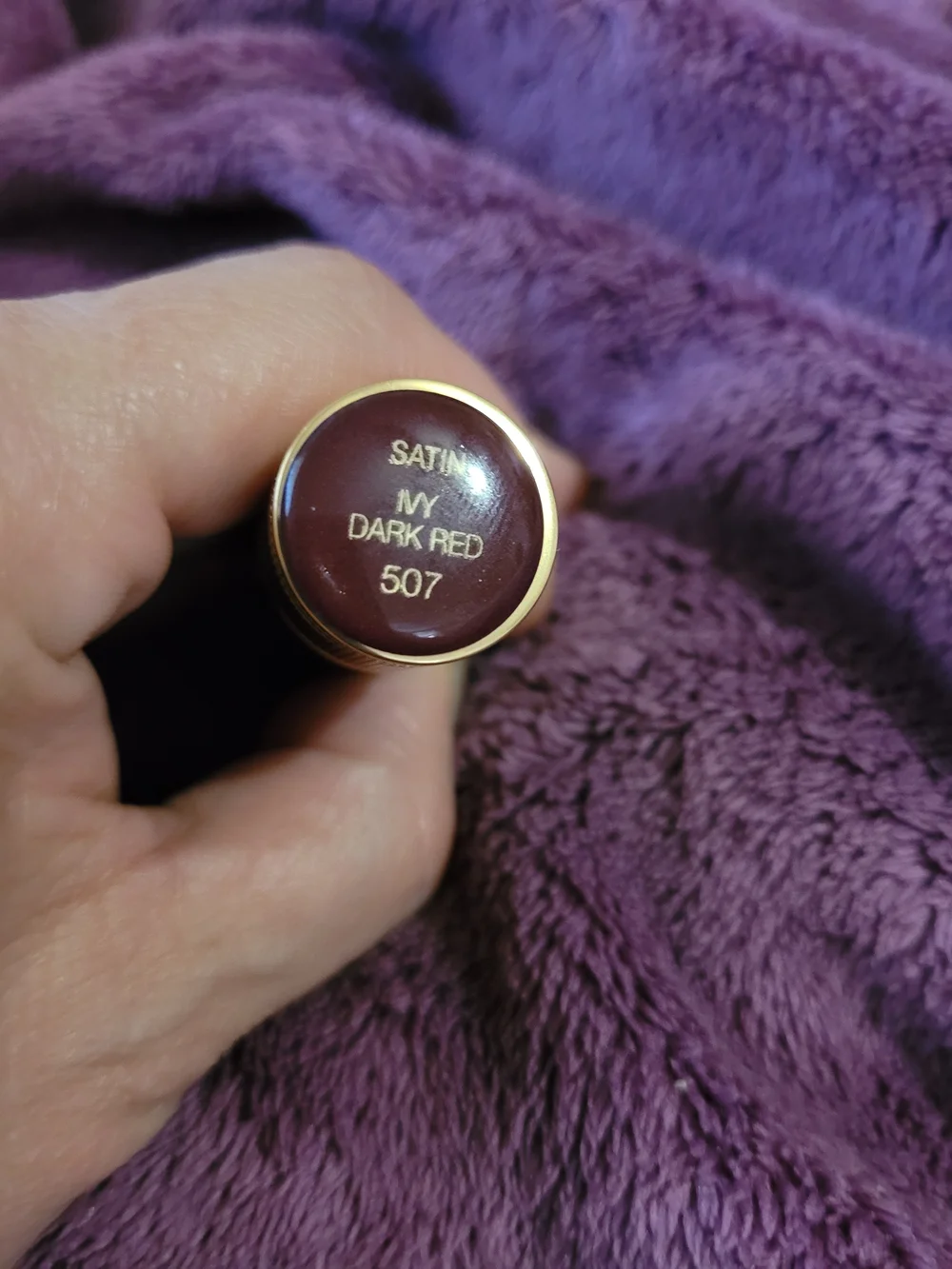 💕Gucci Satin IVY Dark Red 507 Lipstick Tester BNWOB